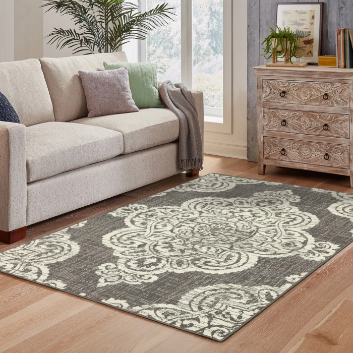 Oriental Weavers Area Rug Marina 5929E Grey 7'10" X 10'10"