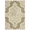 Oriental Weavers Marina 5929J Tan/ Ivory Area Rug 6 ft. 7 in. X 9 ft. 6 in. Rectangle