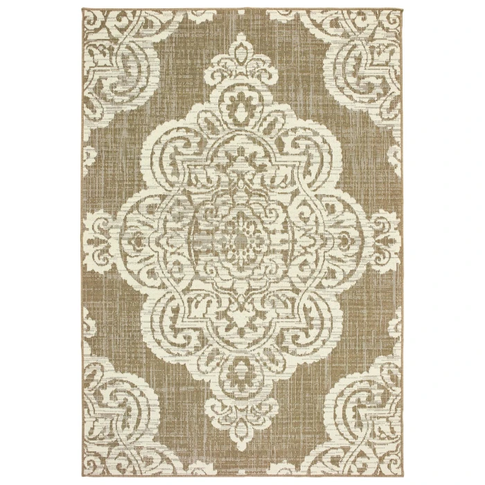 Oriental Weavers Area Rug Marina 5929J Tan 7'10" X 10'10"