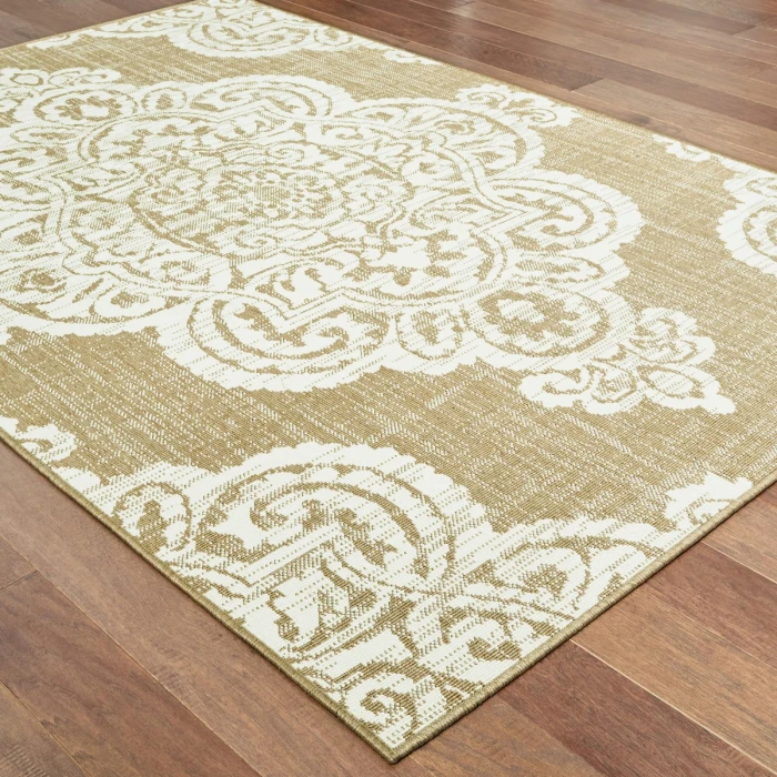 Oriental Weavers Area Rug Marina 5929J Tan 7'10" X 10'10"