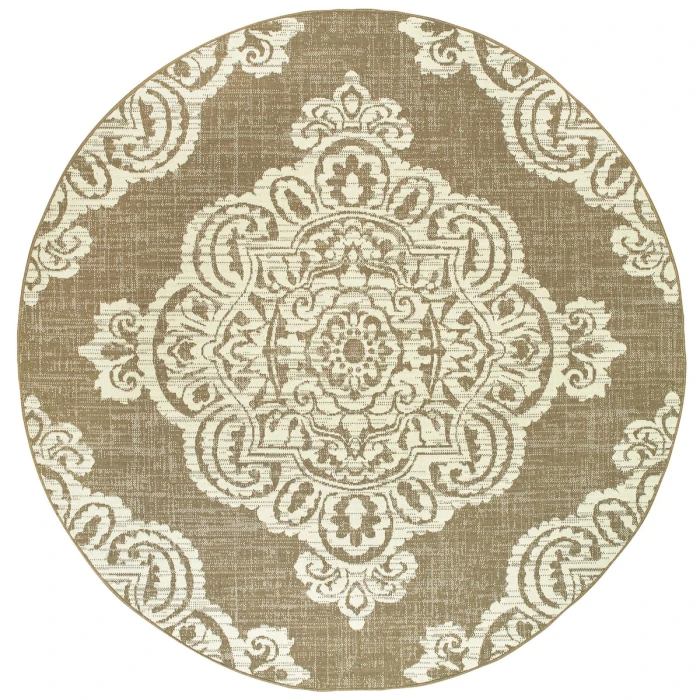 Oriental Weavers Area Rug Marina 5929J Tan 7'10" X 10'10"
