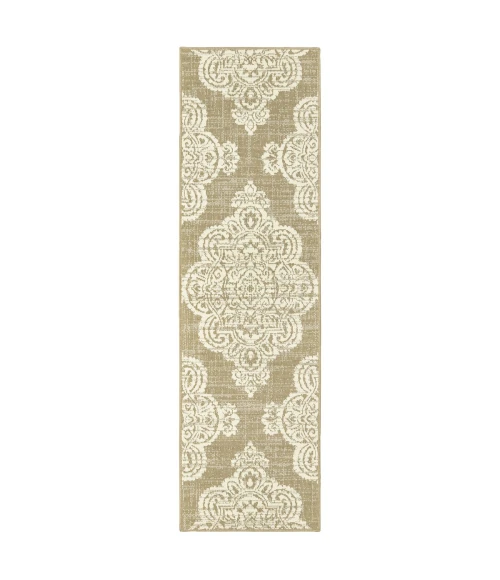 Oriental Weavers Area Rug Marina 5929J Tan 6' 7" X  9' 6"