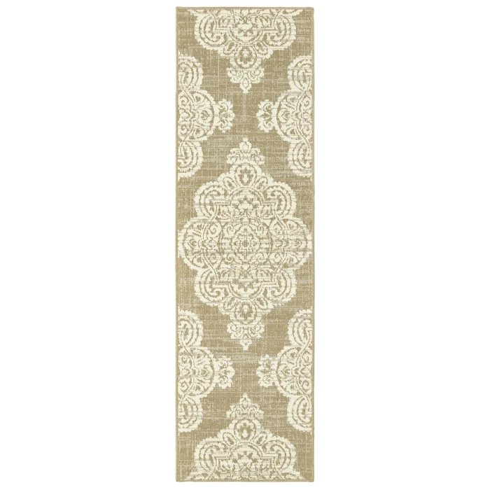Oriental Weavers Area Rug Marina 5929J Tan 7'10" X 10'10"