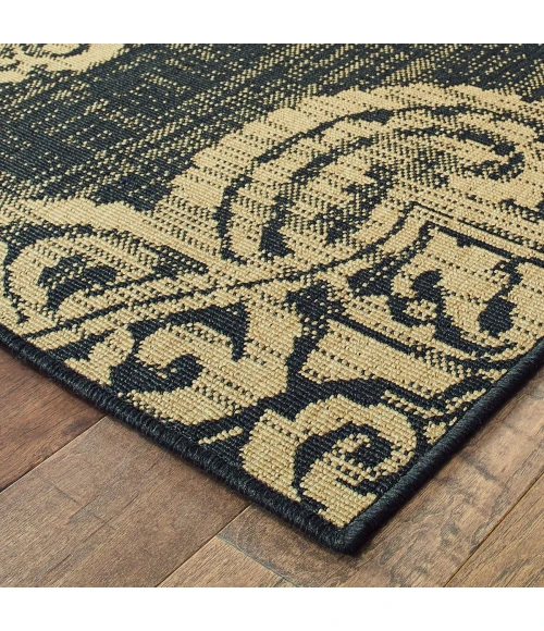 Oriental Weavers Area Rug Marina 5929K Black 6' 7" X  9' 6"