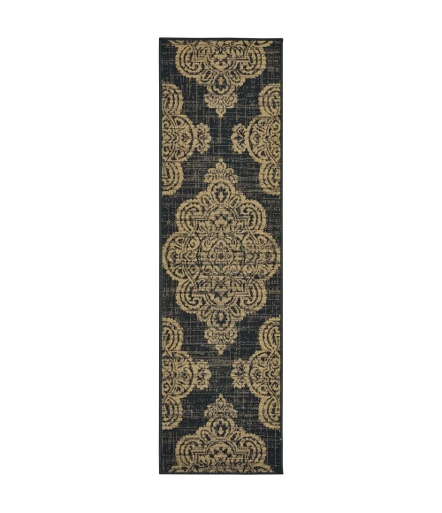 Oriental Weavers Area Rug Marina 5929K Black 6' 7" X  9' 6"
