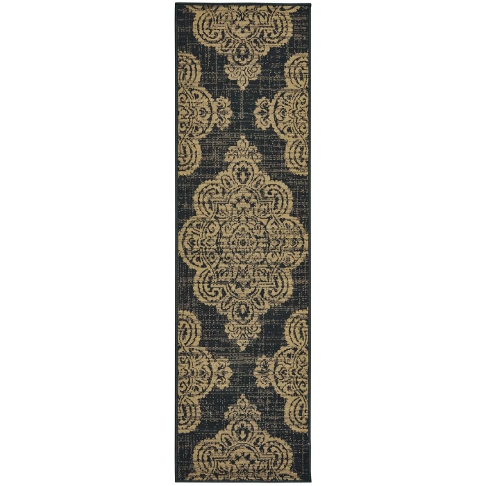Oriental Weavers Area Rug Marina 5929K Black 3' 7" X  5' 6"