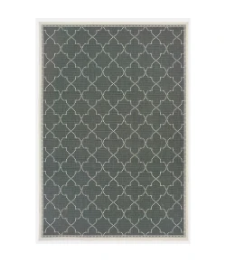 Oriental Weavers Marina 6025L Grey/ Ivory Area Rug 6 ft. 7 in. X 9 ft. 6 in. Rectangle