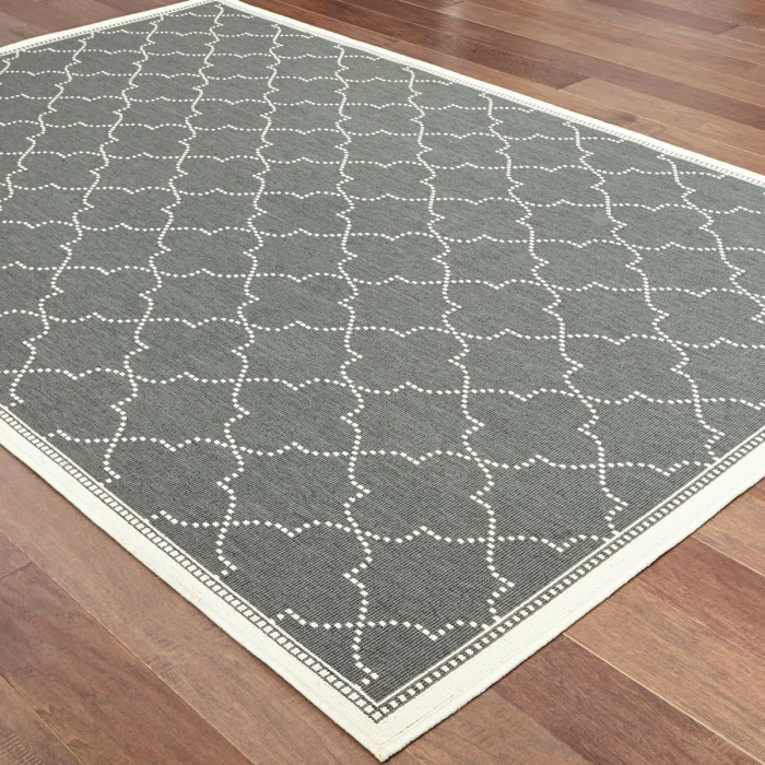 Oriental Weavers Area Rug Marina 6025L Grey 2' 3" X  7' 6" Runner