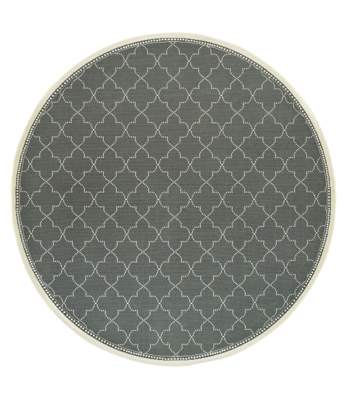 Oriental Weavers Area Rug Marina 6025L Grey 6' 7" X  9' 6"