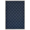 Oriental Weavers Marina 6025P Navy/ Ivory Area Rug 5 ft. 3 in. X 7 ft. 6 in. Rectangle
