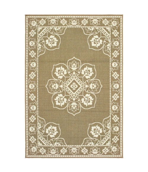 Oriental Weavers Area Rug Marina 7764J Tan 1' 9" X  3' 9"