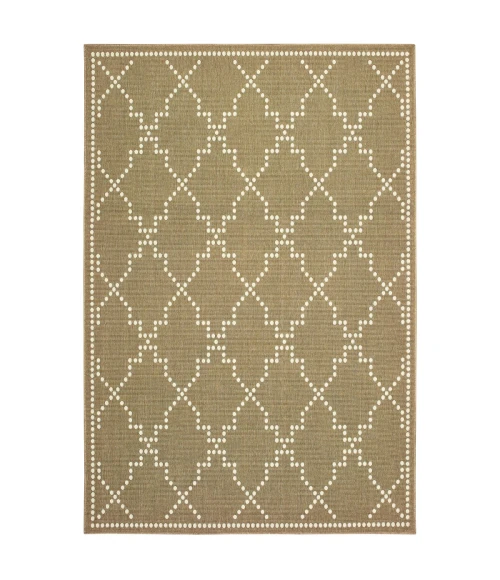 Oriental Weavers Area Rug Marina 7765Y Tan 6' 7" X  9' 6"