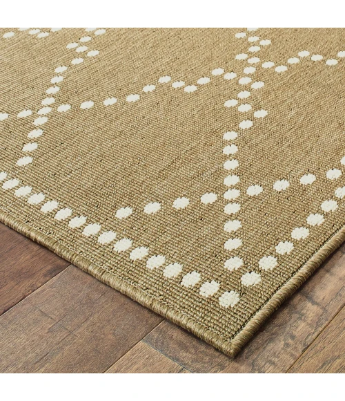 Oriental Weavers Area Rug Marina 7765Y Tan 6' 7" X  9' 6"