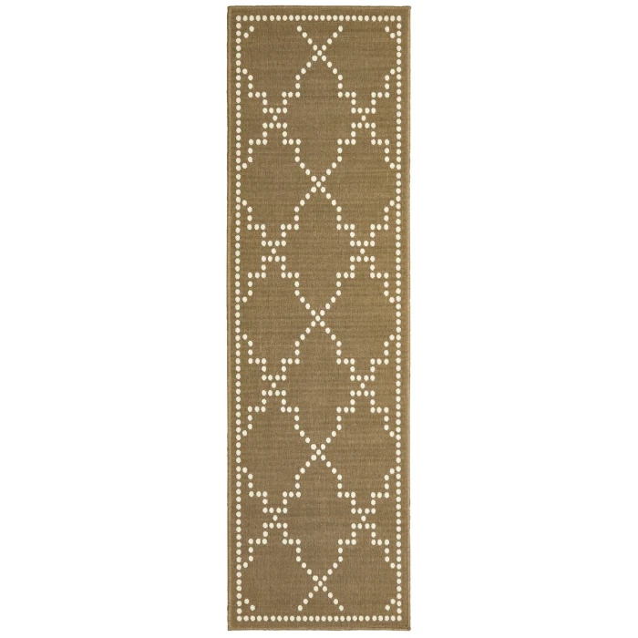 Oriental Weavers Area Rug Marina 7765Y Tan 7'10" X 10'10"