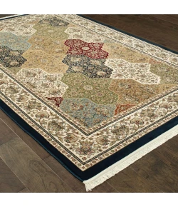 Oriental Weavers Masterpiece 1331X Navy/ Multi Area Rug 7 ft. 10 in. X 10 ft. 10 in. Rectangle