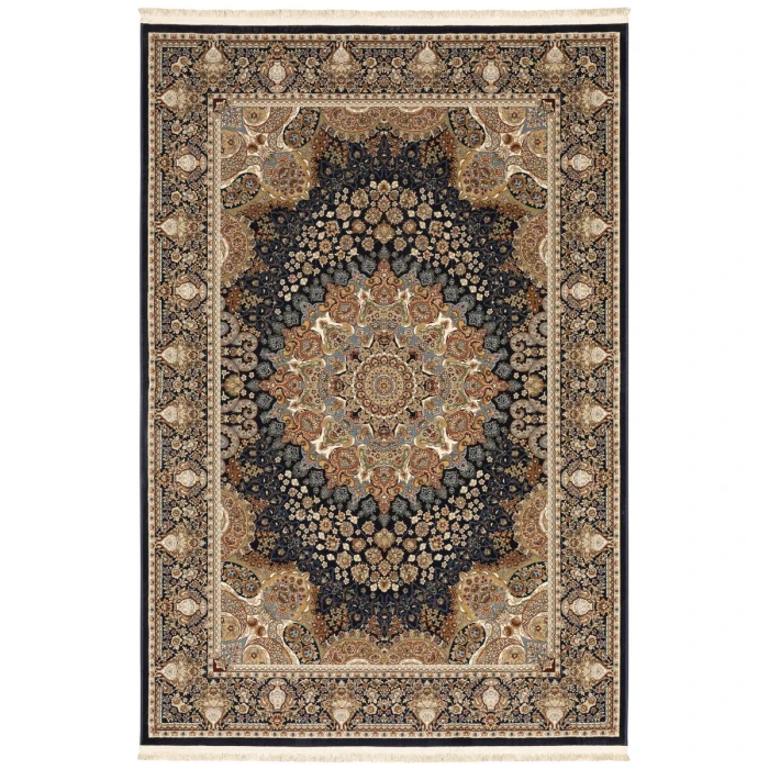 Oriental Weavers Area Rug Masterpiece 1802B Navy 9'10" X 12'10"