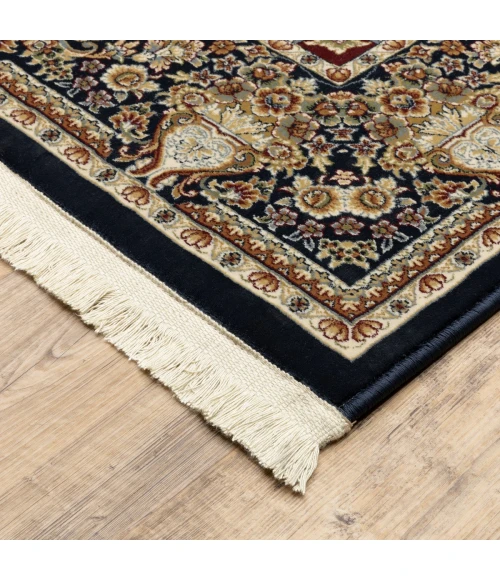 Oriental Weavers Area Rug Masterpiece 1802B Navy 5' 3" X  7' 6"