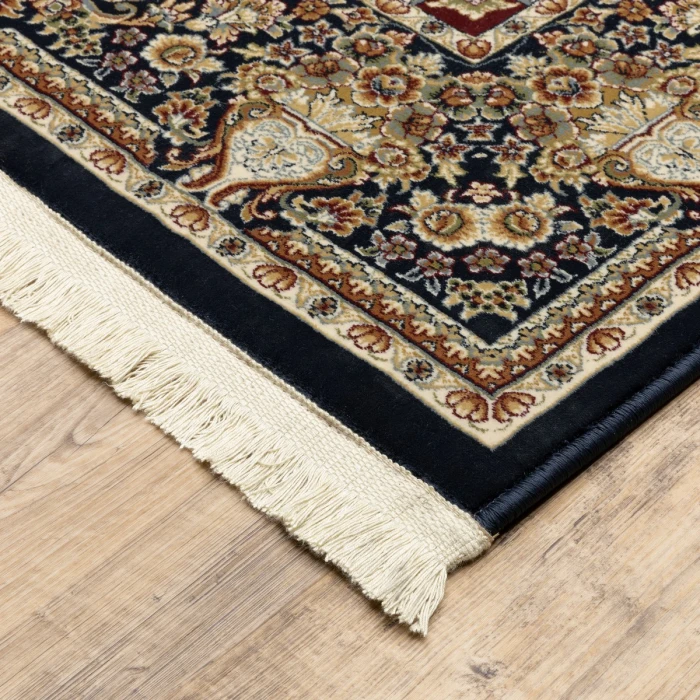 Oriental Weavers Area Rug Masterpiece 1802B Navy 9'10" X 12'10"