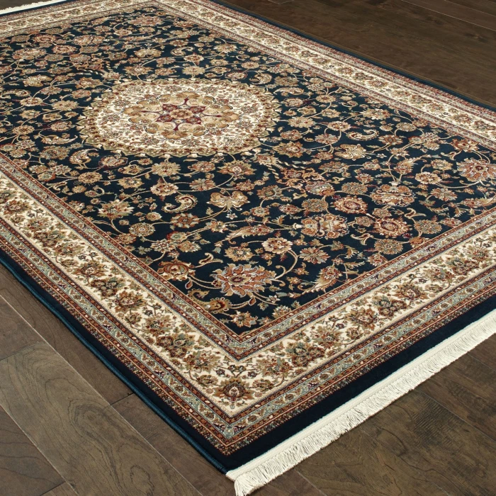 Oriental Weavers Area Rug Masterpiece 033B2 Navy 7'10" X 10'10"