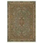 Oriental Weavers Masterpiece 502L2 Blue/ Gold Area Rug 7 ft. 10 in. X 10 ft. 10 in. Rectangle