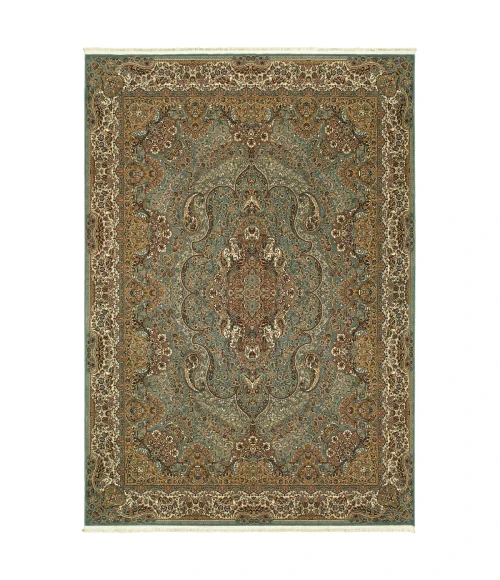 Oriental Weavers Area Rug Masterpiece 502L2 Blue 6' 7" X  9' 6"