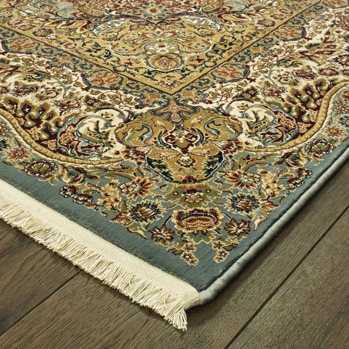 Oriental Weavers Area Rug Masterpiece 502L2 Blue 6' 7" X  9' 6"