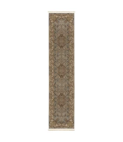 Oriental Weavers Masterpiece 502L2 Blue/ Gold Area Rug 2 ft. 3 in. X 10 ft. 0 in. Runner