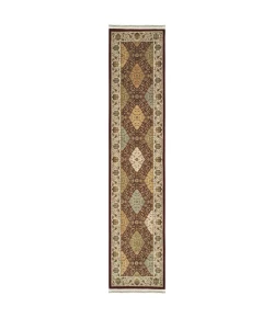 Oriental Weavers Masterpiece 530M2 Red/ Multi Area Rug 2 ft. 3 in. X 10 ft. 0 in. Runner