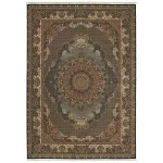 Oriental Weavers Masterpiece 5330B Blue/ Red Area Rug 7 ft. 10 in. X 10 ft. 10 in. Rectangle