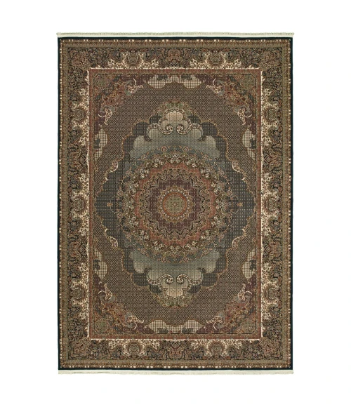 Oriental Weavers Area Rug Masterpiece 5330B Blue 3'10" X  5' 5"