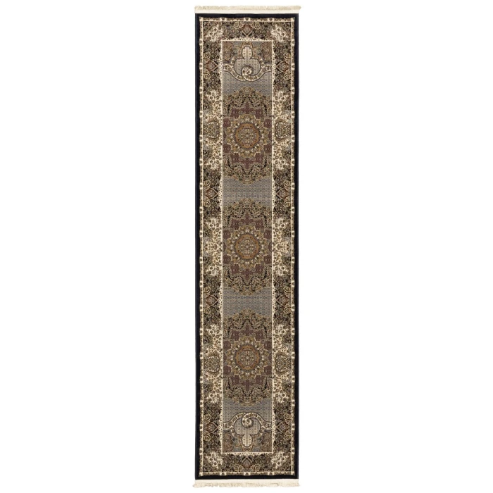 Oriental Weavers Area Rug Masterpiece 5330B Blue 6' 7" X  9' 6"