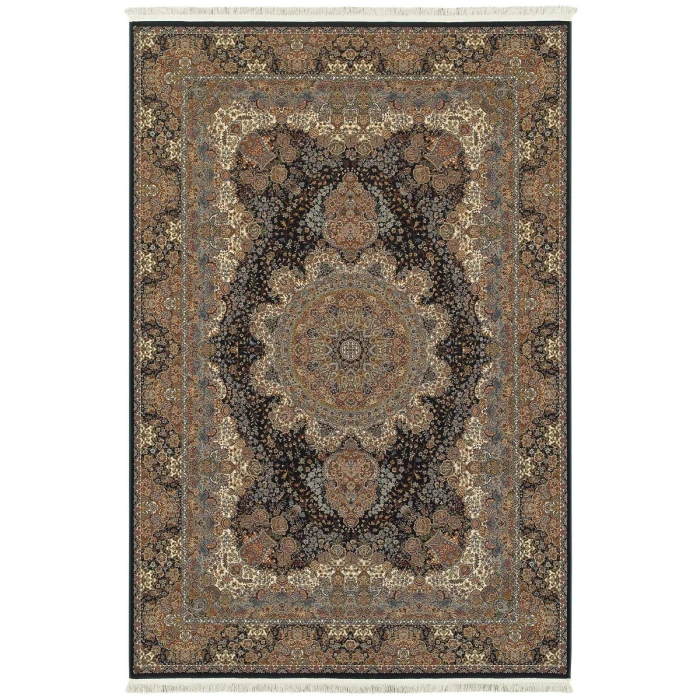 Oriental Weavers Area Rug Masterpiece 5501K Navy 6' 7" X  9' 6"