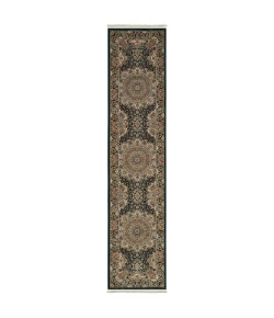 Oriental Weavers Masterpiece 5501K Navy/ Multi Area Rug 2 ft. 3 in. X 10 ft. 0 in. Runner