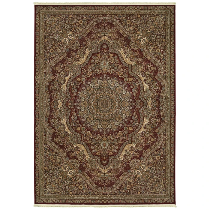 Oriental Weavers Area Rug Masterpiece 8022R Red 9'10" X 12'10"