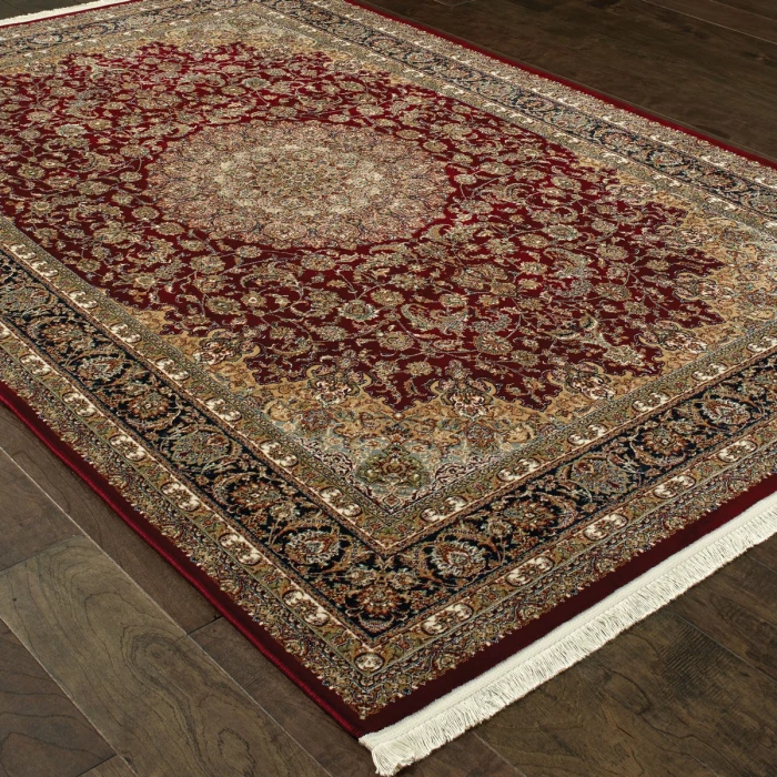 Oriental Weavers Area Rug Masterpiece 090R2 Red 3'10" X  5' 5"