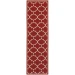 Oriental Weavers Meridian 1295R Red/ Ivory Area Rug 2 ft. 3 in. X 7 ft. 6 in. Runner