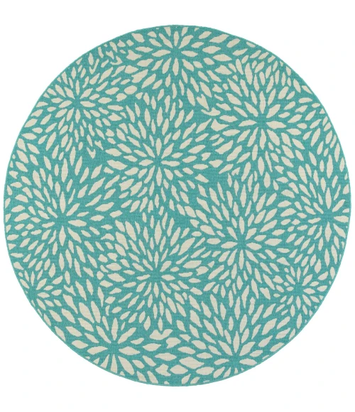 Oriental Weavers Area Rug Meridian 1506L Blue 8' 6" X 13' 0"