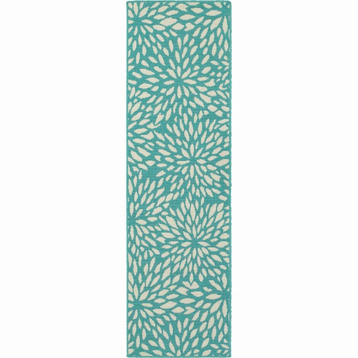 Oriental Weavers Area Rug Meridian 1506L Blue 2' 3" X  7' 6" Runner