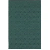 Oriental Weavers Meridian 1634Q Navy/ Green Area Rug 8 ft. 6 in. X 13 ft. 0 in. Rectangle