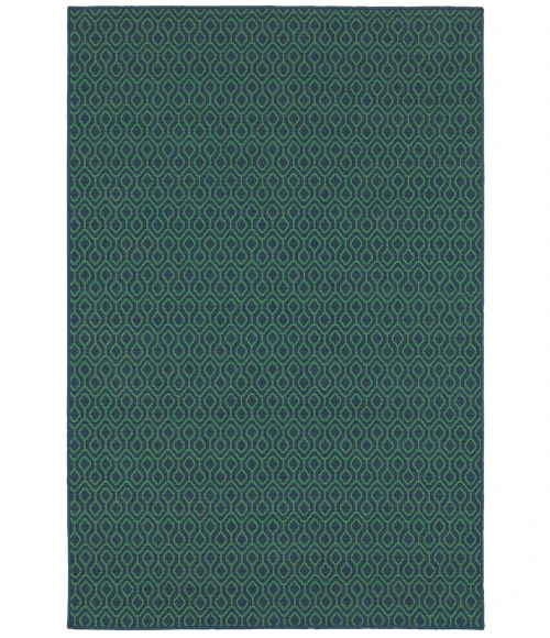 Oriental Weavers Area Rug Meridian 1634Q Navy 8' 6" X 13' 0"