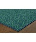 Oriental Weavers Area Rug Meridian 1634Q Navy 8' 6" X 13' 0"