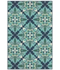 Oriental Weavers Area Rug Meridian 2206B Blue 5' 3" X  7' 6"
