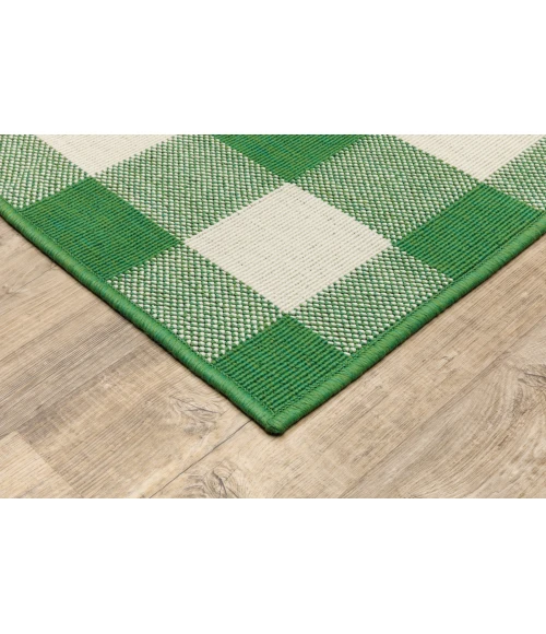 Oriental Weavers Area Rug Meridian 2598G Green 8' 6" X 13' 0"
