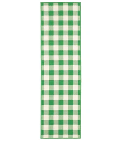 Oriental Weavers Meridian 2598G Green/ Ivory Area Rug 2 ft. 3 in. X 7 ft. 6 in. Runner