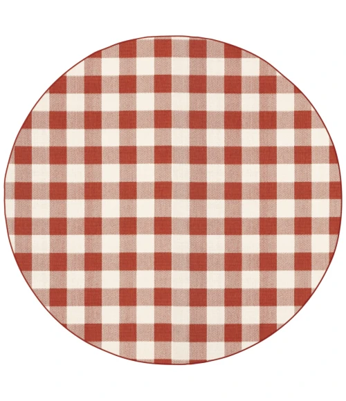 Oriental Weavers Area Rug Meridian 2598R Red 8' 6" X 13' 0"