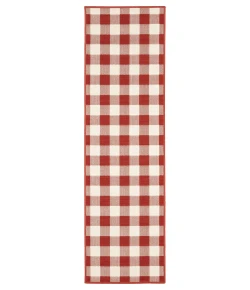 Oriental Weavers Meridian 2598R Red/ Ivory Area Rug 2 ft. 3 in. X 7 ft. 6 in. Runner