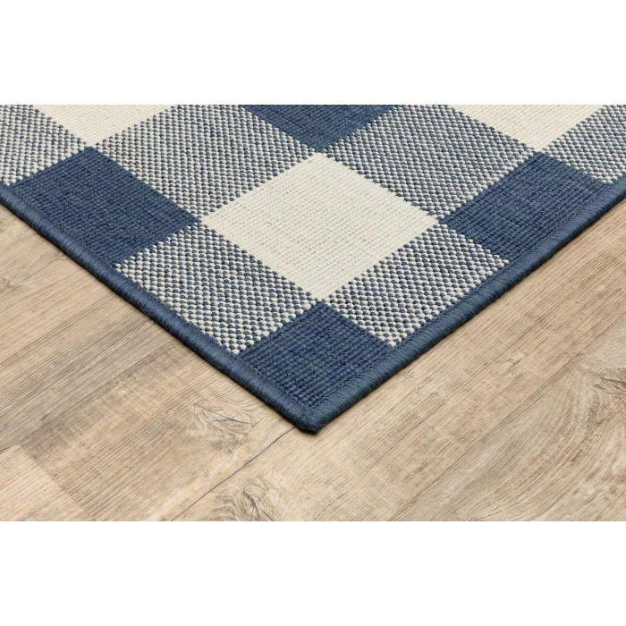 Oriental Weavers Area Rug Meridian 2598V Blue 6' 7" X  9' 6"