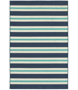 Oriental Weavers Meridian 5701B Blue/ Ivory Area Rug 8 ft. 6 in. X 13 ft. 0 in. Rectangle