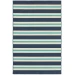 Oriental Weavers Meridian 5701B Blue/ Ivory Area Rug 1 ft. 10 in. X 2 ft. 10 in. Rectangle