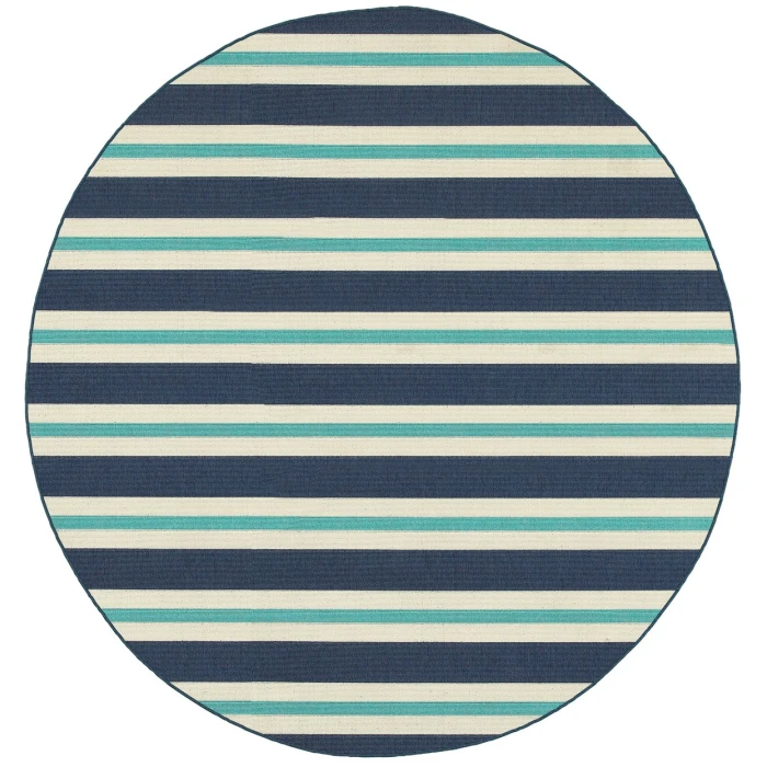 Oriental Weavers Area Rug Meridian 5701B Blue 2' 3" X  7' 6" Runner